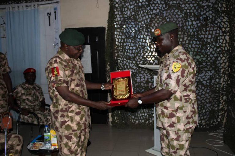 COAS Urged Sector 3 OPHK/MNJTF Troops To Be Decisive And Alert In Countering Insurgency