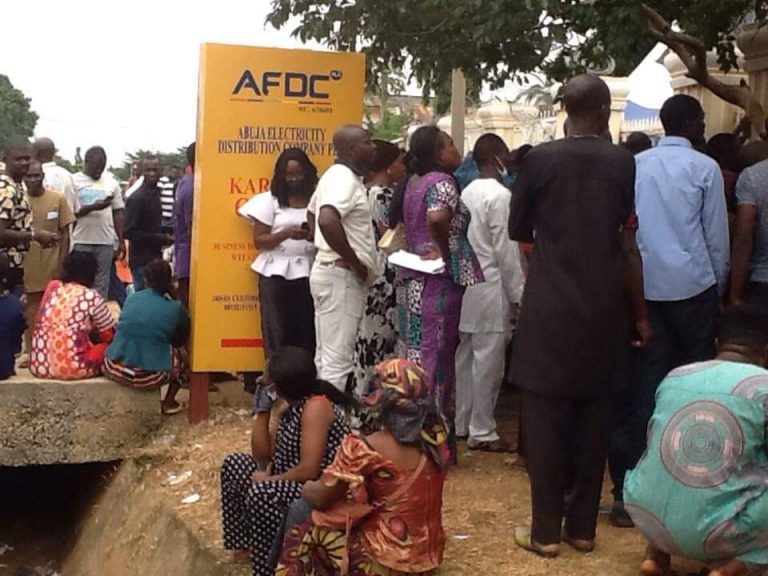 AEDC Comment distribution of Free Meters to Karu,Mararaba, Nyanyan, Ado residents