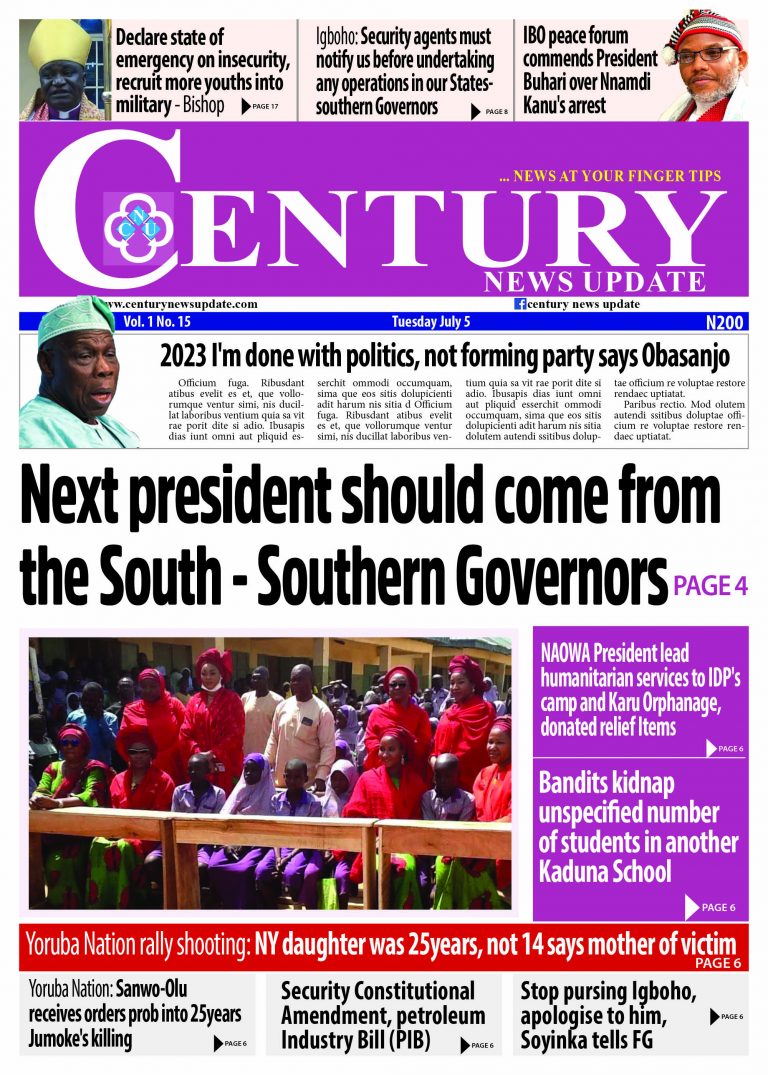 Tuesday’s Cover