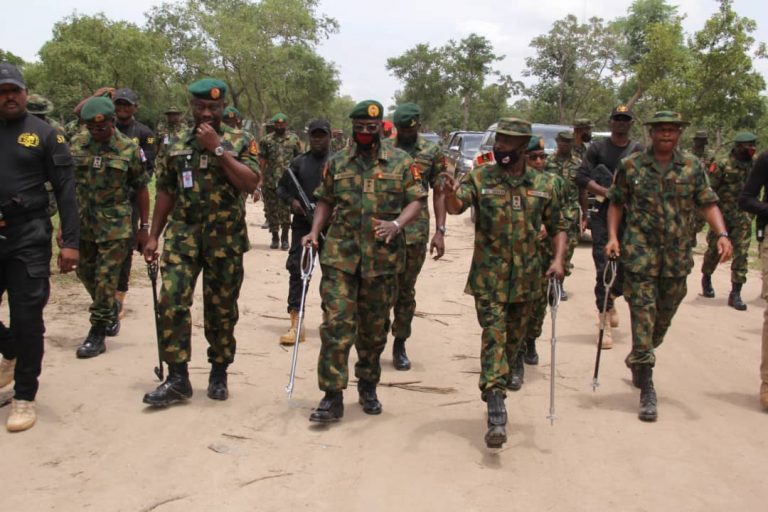 Nigerian Army Chief of Staff visits Army Fitness Centre in Falgore Forest