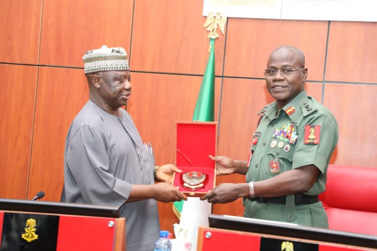 MOD Advisory, Implementation Committee Interface Army Chief, Gen. Yahaya