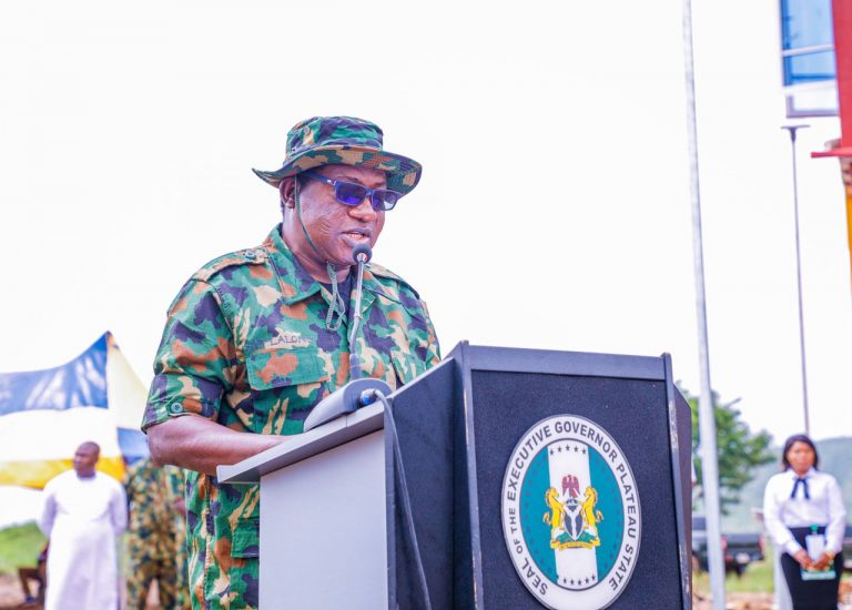 Governor Lalong appreciates Nigerian troops for their commitment