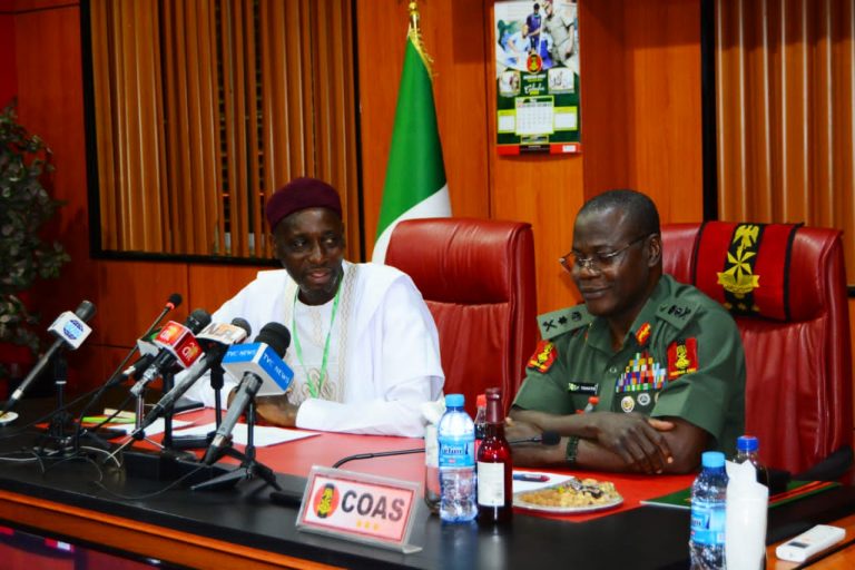 DG NIPSS LAUDS NIGERIAN ARMY FOR MANPOWER AND LOGISTICS SUPPORT