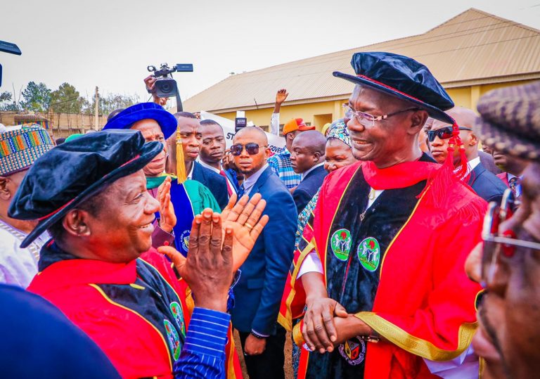 Gov.Lalong, Sule Harps On Technical Education As Plateau Polytechnic Holds 31st-38th Convocation