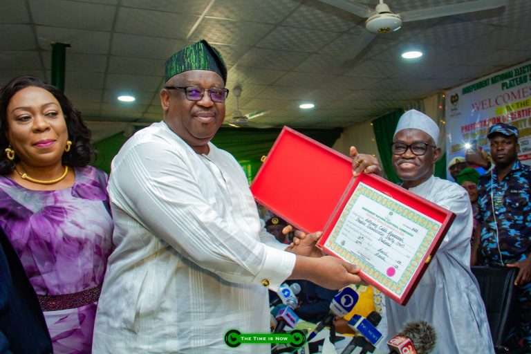 Is time to focus on governance,says Plateau governor elect Mutfwang