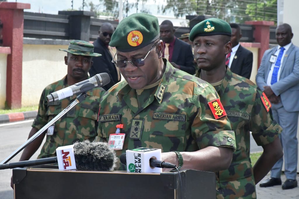 COAS Flags Off Construction of Gaming Centre, Commissions Projects at Army War College