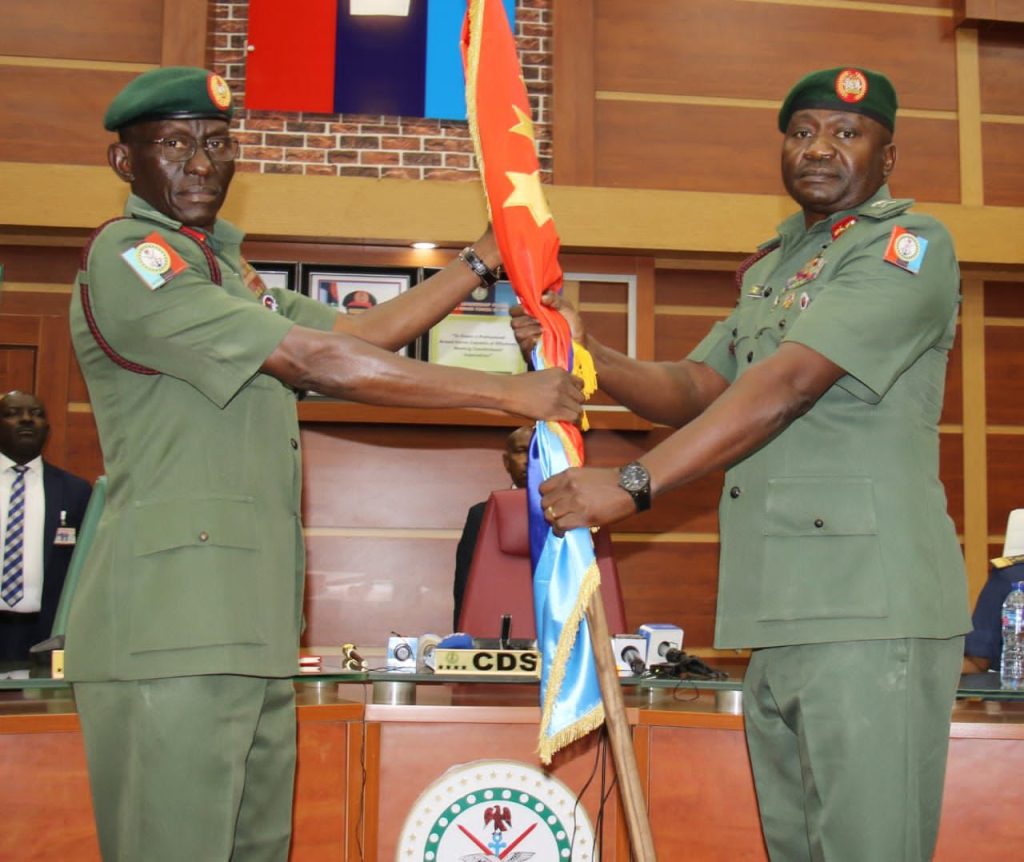 Major General Christopher Musa Takes over as the 18th CDS, vows to Protect the Nation