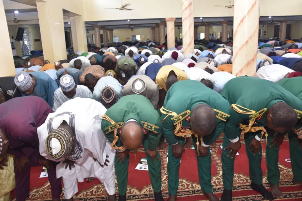NADCEL 2023: Nigerian Army Prays for Peace and National Unity