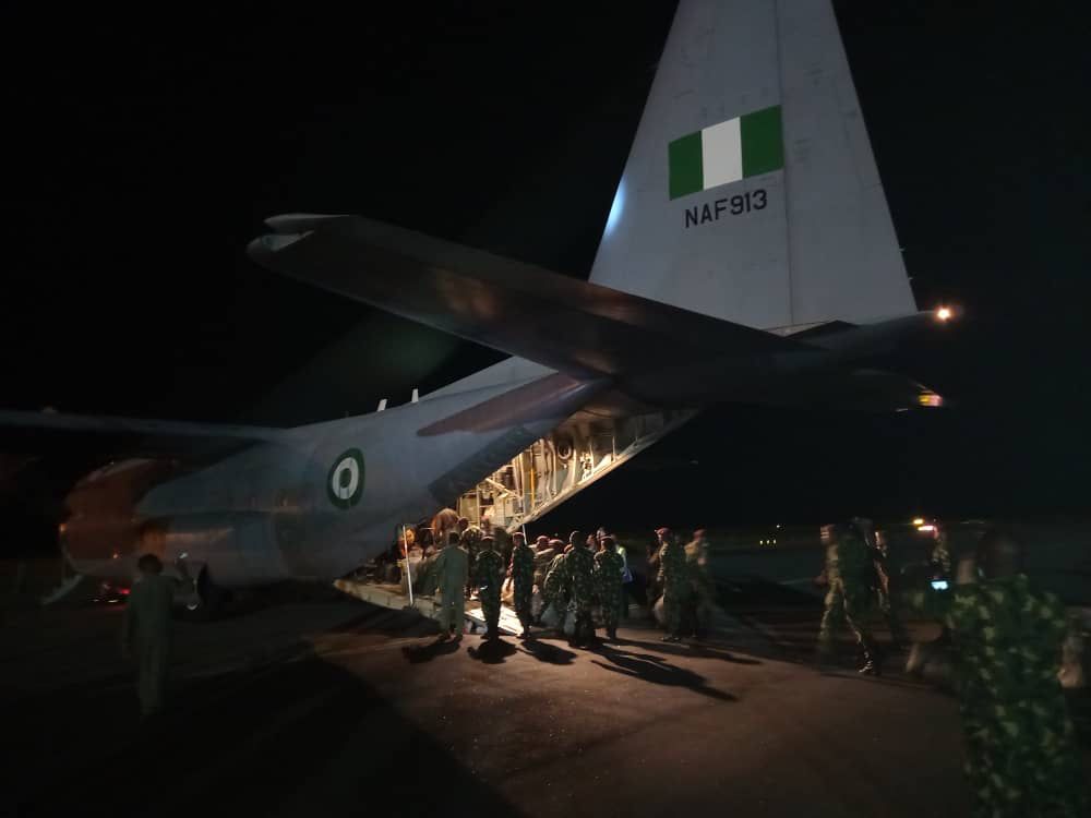 Nigerian Troops Returns Home After Participating in ECOWAS Stabilisation Support Mission in Guinea Bissau