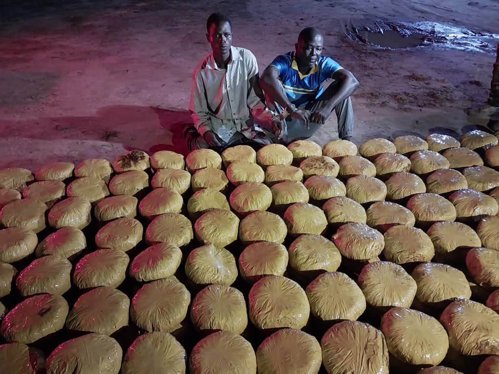 Troops Intercepts Suspected International Drug Syndicate, Impounds 397 Wraps of Marijuana