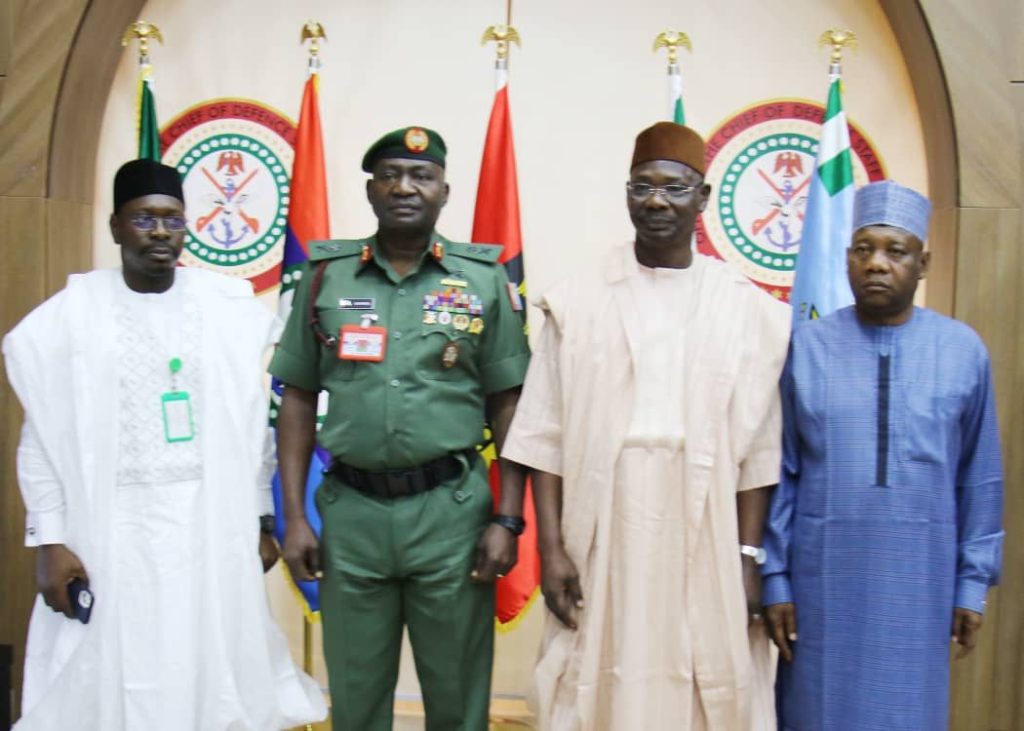 Nasarawa State Gov. visits CDS, calls for Proactive Security Measures to Tackle, Bandits, others