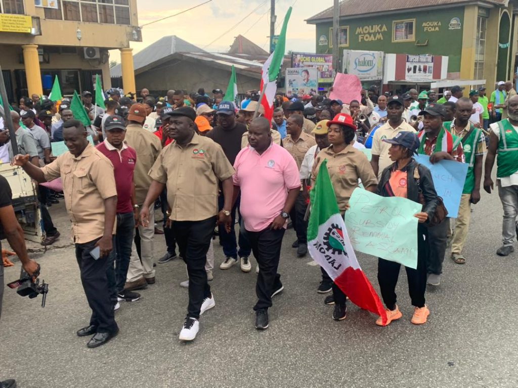 Bayelsa NLC Joins Nationwide Peaceful solidarity Rally