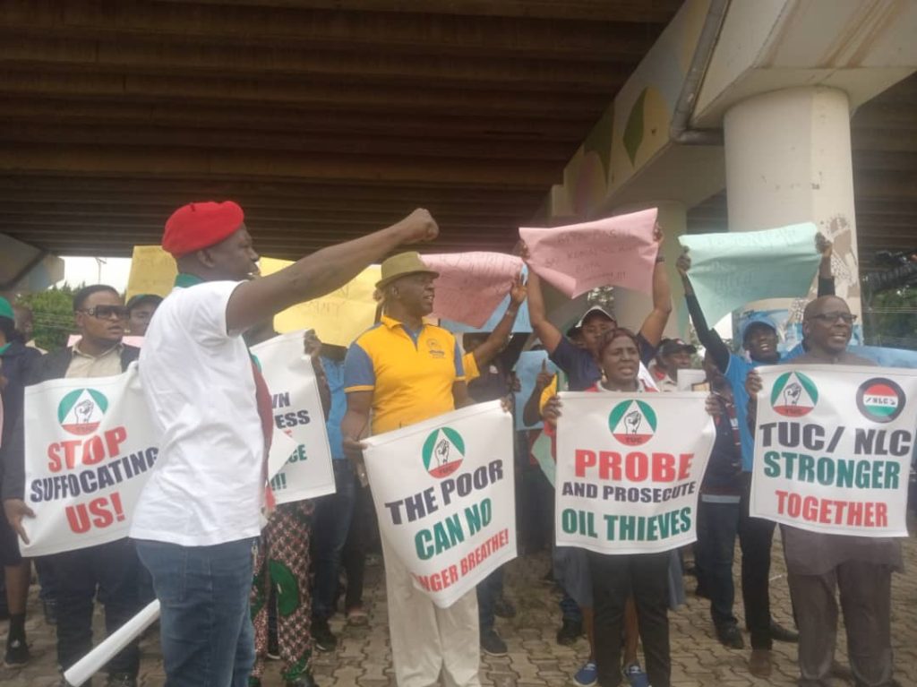 Plateau workers joined NLC Nationwide protest