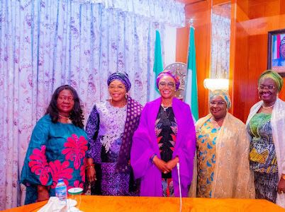 Plateau deputy governor among female deputy’s visit Nigeria’s 1st lady …make case on women empowerment, gender equality