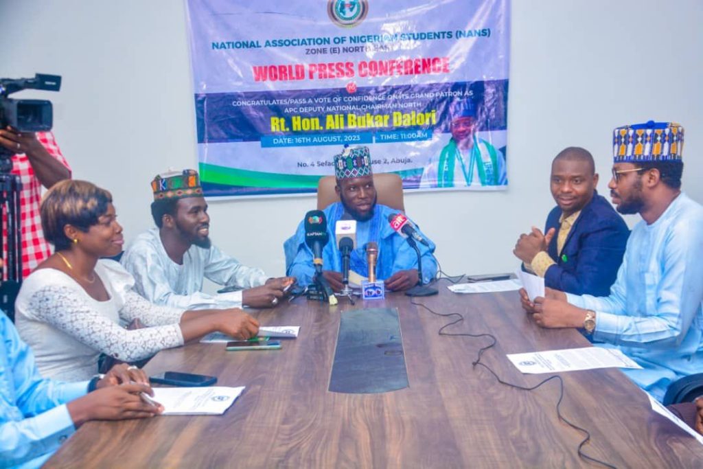 NANS:Leadership Commends The Emergence Of Dalori As APC Deputy Nt’l Chairman