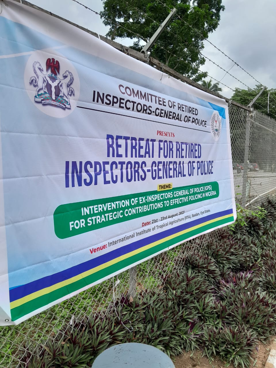 AIG ZONE 11 COMMAND HOSTS COMMITTEE OF RETIRED IGP of POLICE @ IBADAN