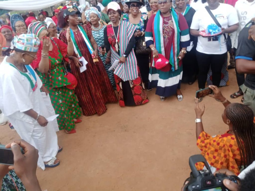Mrs. Alayingi Sylva Commissions APC Women Campaign Council Secretariat