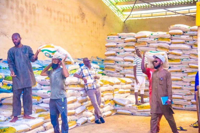Speaker Abbas marks 100 days in office with15,000 bags of rice to constituents