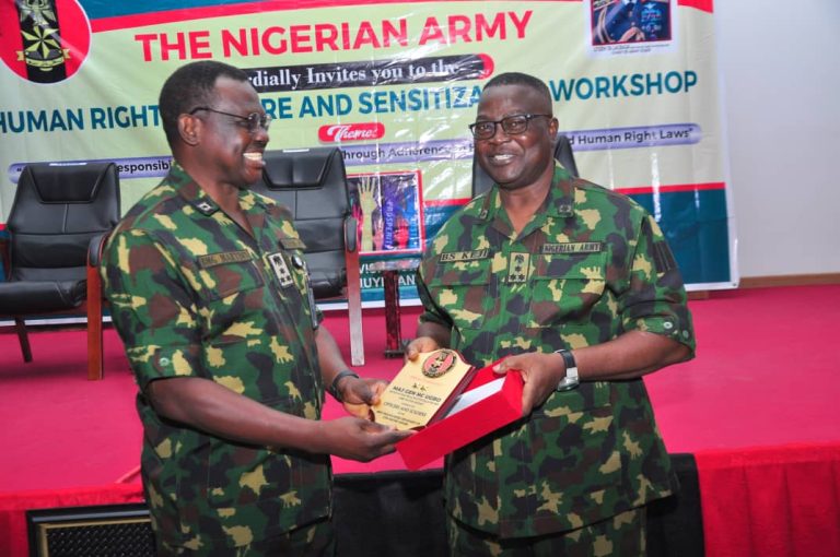 Department of Civil Millitary Affairs Organises Sensitisation Workshop on Constitutional Responsibilities of Soldiers