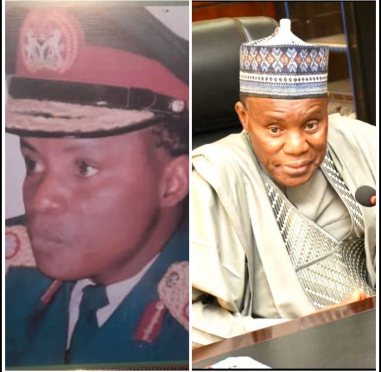 PORTRAIT OF ENIGMATIC, CHARISMATIC GENERAL MAGASHI WITH NIGERIAN HEART.