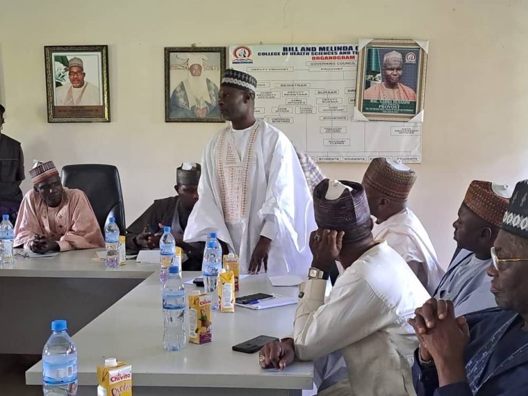 Public Health C”ttee:Paid Courtesy call To College Of Health sciences Ningi