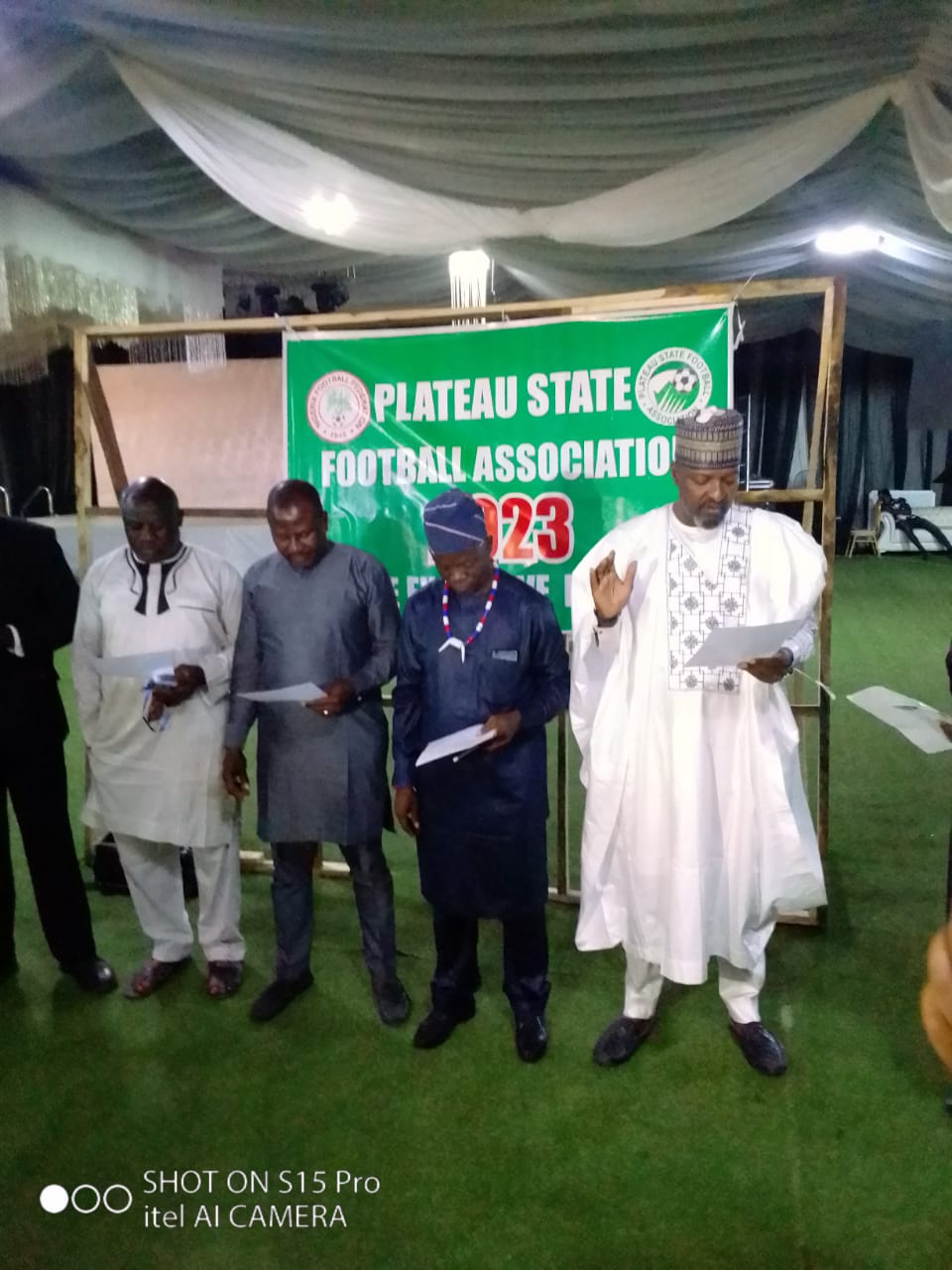 Sport:Ex NFF board member, Suleiman Kwande takes over Plateau FA chairmanship….vow to revive grassroot, female football