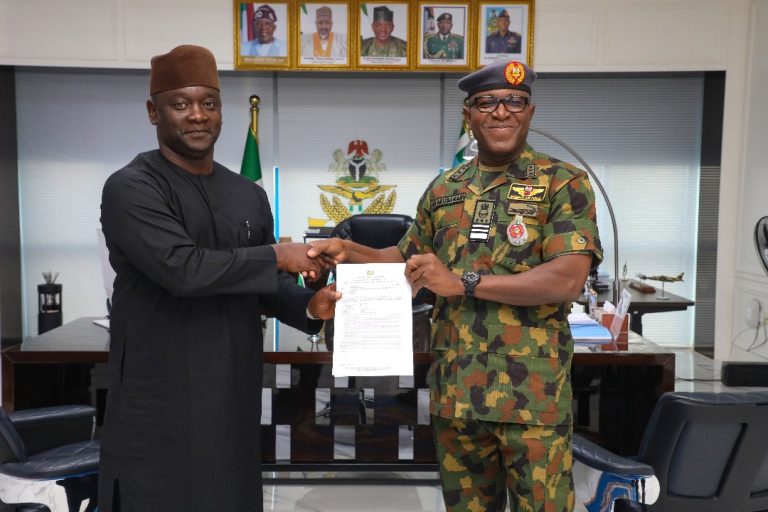 CAS Takes Delivery of Land Documents for Post Service Housing Schemes in Kaduna State, in a Major Boost for Personnel Welfare