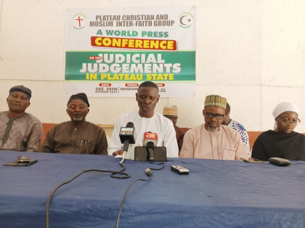 Appeal Court verdict: interfaith group calls NJC to focus attention on panels handling Plateau petitions