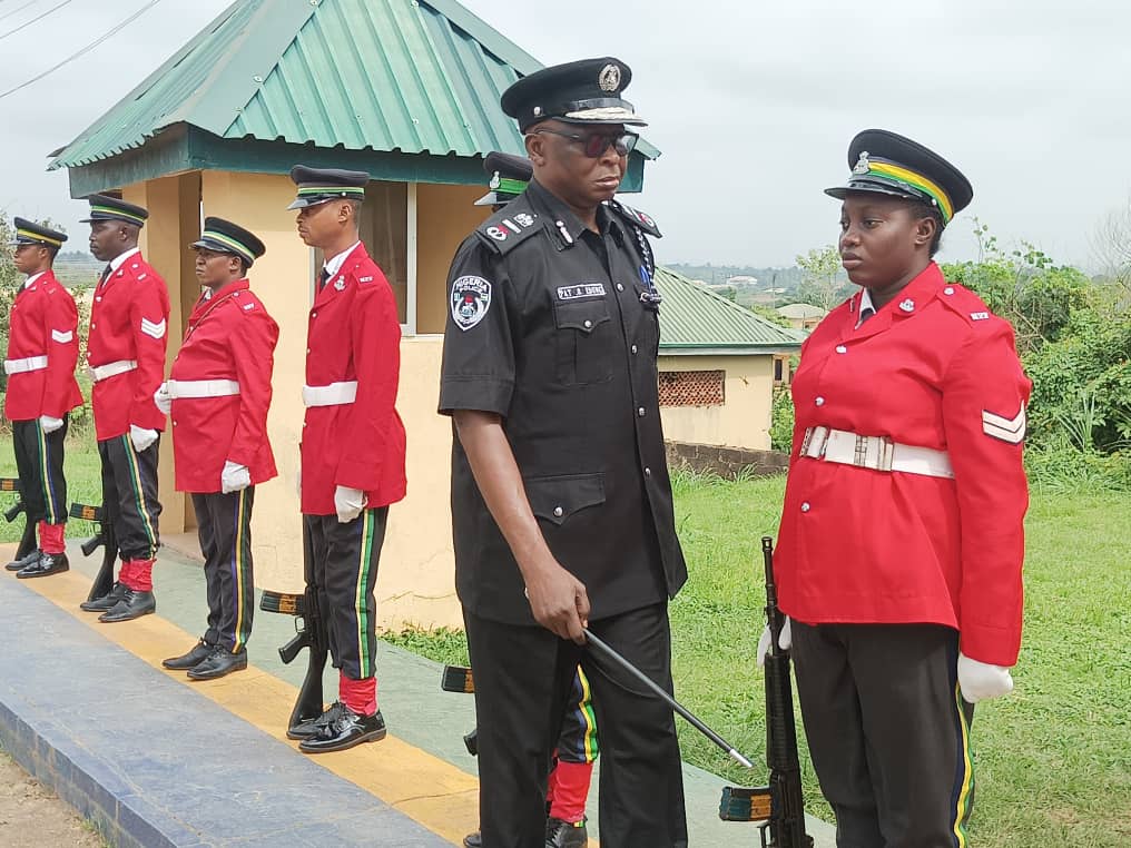 Zone 11 Command Osogbo receives New AIG Patrick Dung With Joy