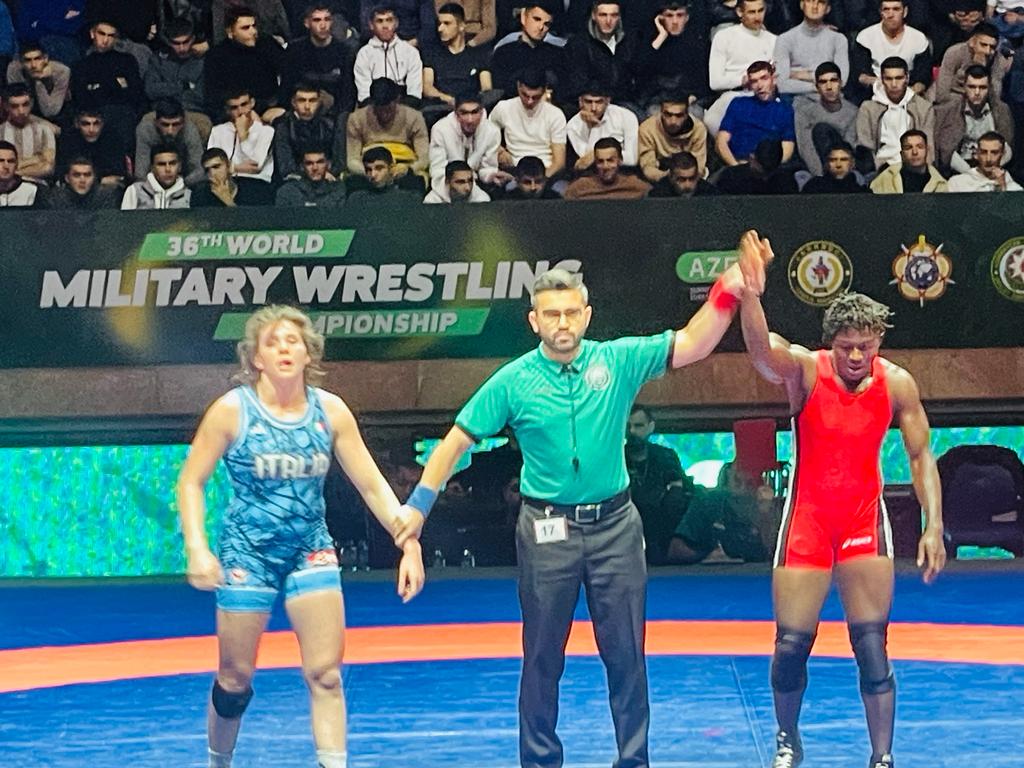 Military Wrestlers Make Nigeria Proud at Ongoing 36th World Military Wrestling Championship