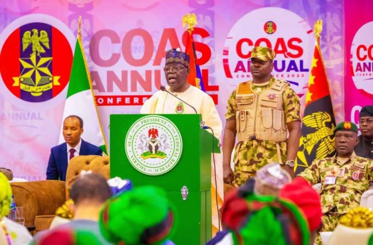 President Tinubu Urge Military to Give More Towards Sustainable Peace, Security Across the Nation