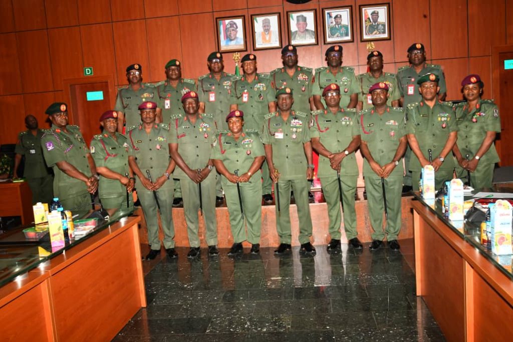 COAS Charges Newly Promoted Generals to Renew their Diligence to Duty