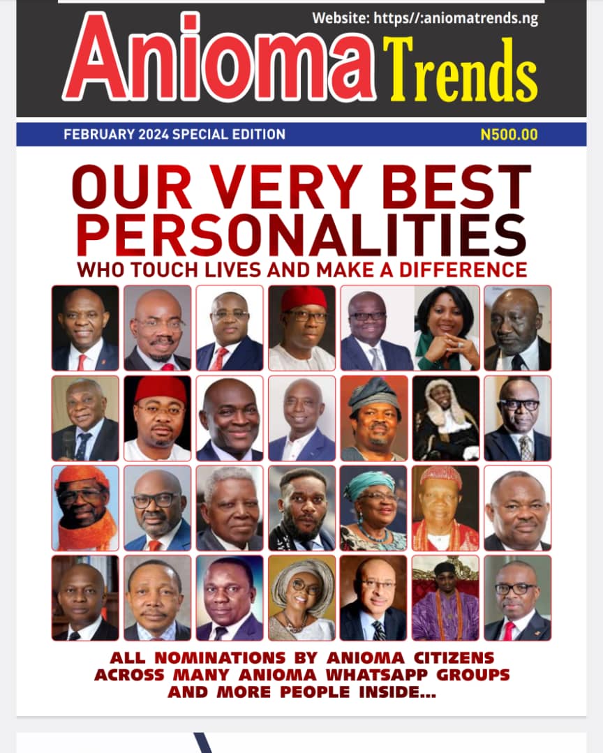 Anioma Trends magazine celebrates Nigerian trailblazers from Delta North