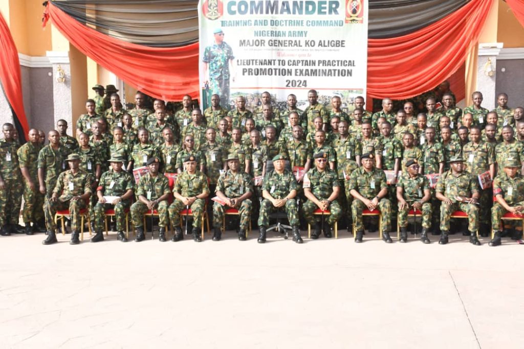 Avoid Examination Malpractices or Face Sanctions, TRADOC Commander Nigerian Army Charges Candidates in the On-going 2024 LCPPE