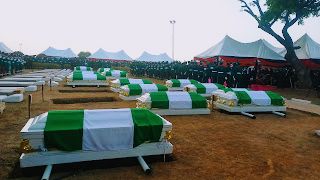 President Tinubu honours the 17 gallant Army personnel killed in Okuama community with categories of national awards