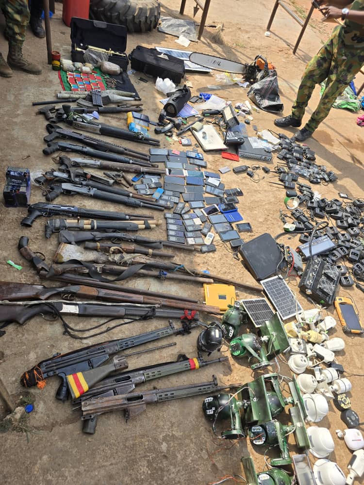 Operation Udoka: Troops Clears IPOB/ESN Camps, Supreme Headquarters in Imo State