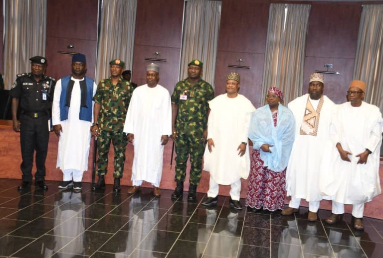 Kuriga Abduction: CDS Condoles with the People, Government of Kaduna State, Meets Community Leaders