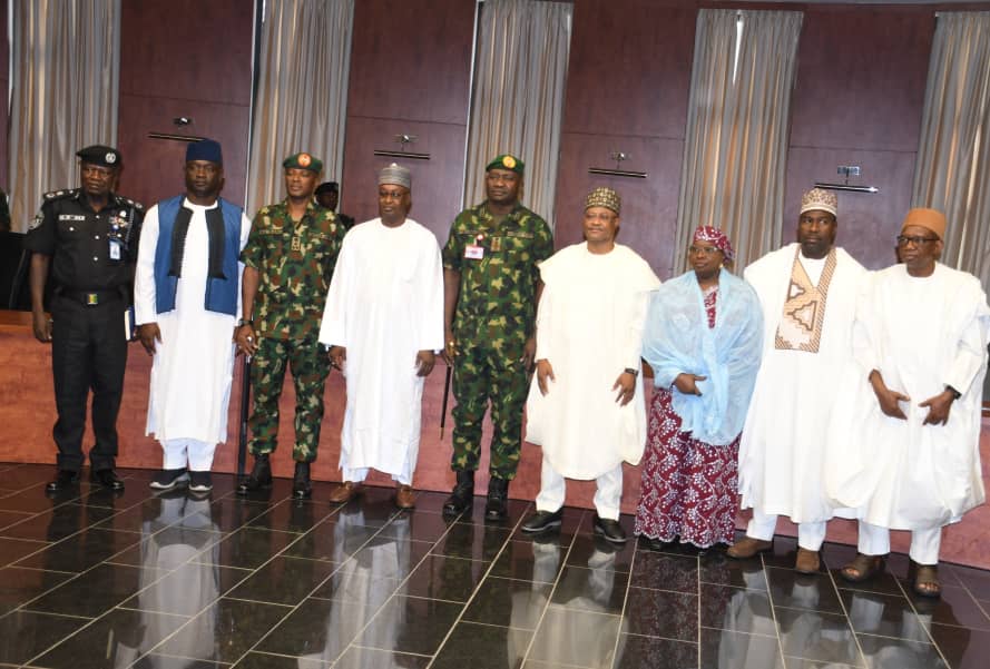 Kuriga Abduction: CDS Condoles with the People, Government of Kaduna State, Meets Community Leaders