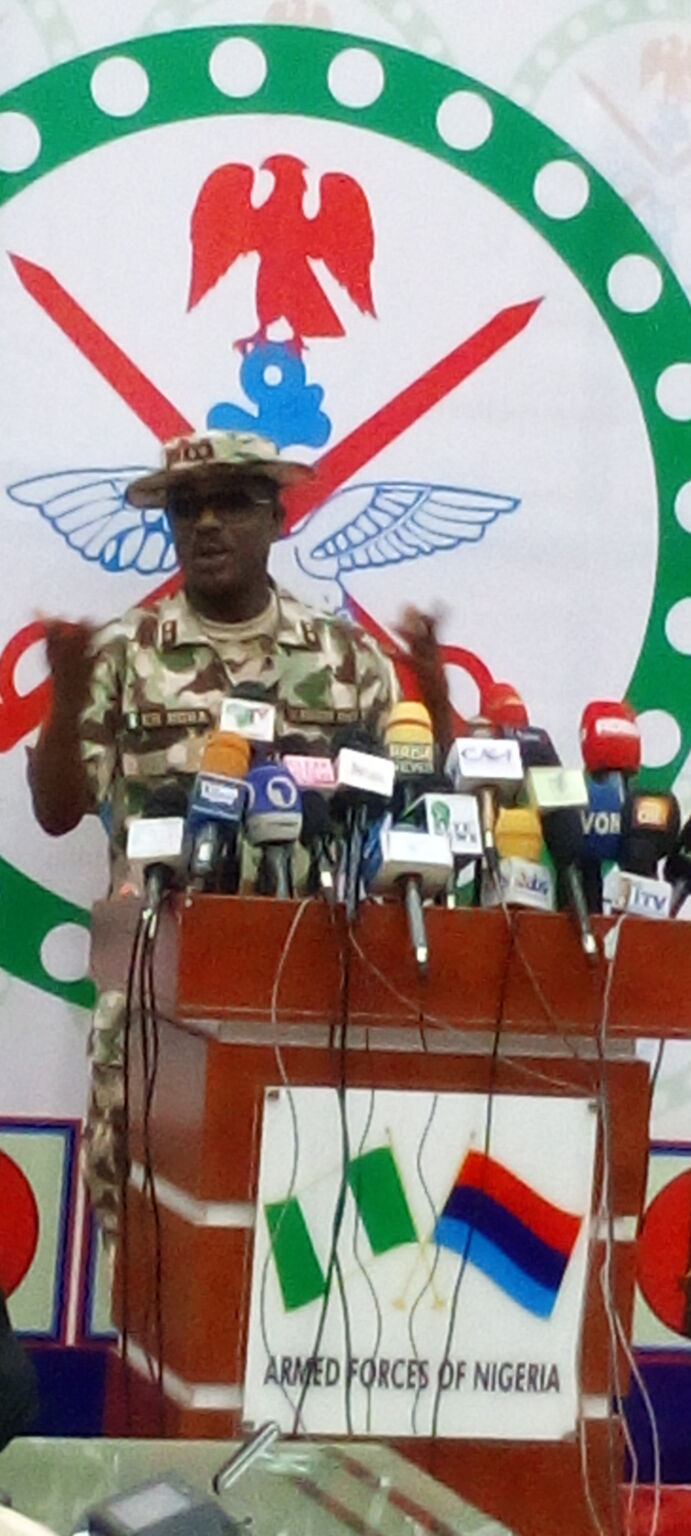 Military Vows to Destroy Military Capability of Terrorists, Eliminate their Cohorts Across the Country