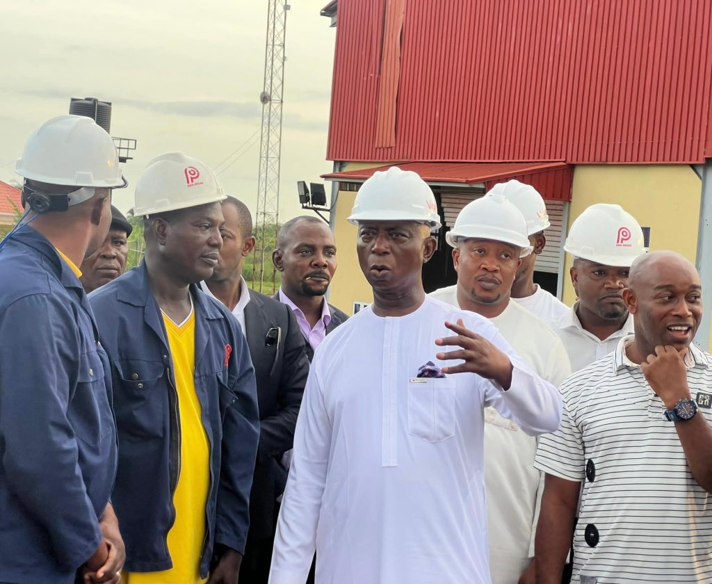 Senator Ned Nwoko Storms Pan Ocean Oil, As He Tours IOC In Delta North