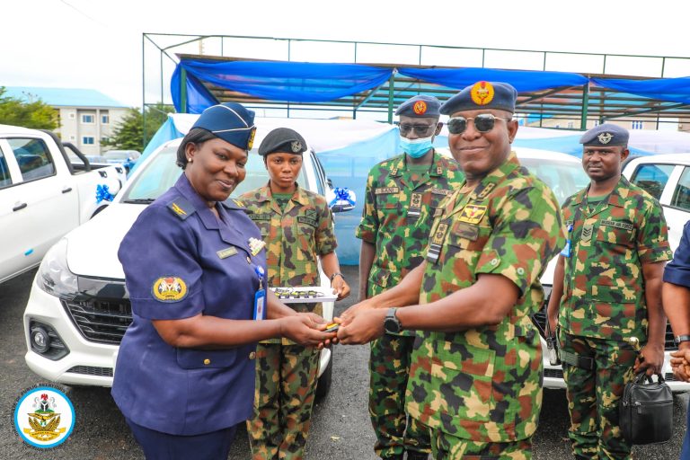 Chief Of Air Staff Presents New Pickup Vehicles To Nine Air Warrant Officers For Resilience, Commitment ,Hard Work