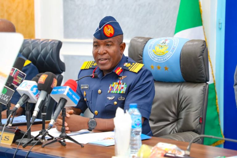 Air Force Chief Reaffirms Commitment To Intensify Efforts Against Terrorism, Insurgency, Others