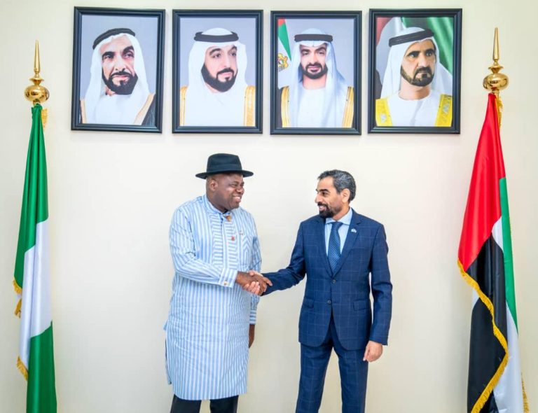 UAE To Support Bayelsa On Agric, Gas, Seaport Development