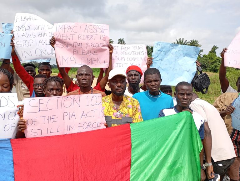 Aggrieved Ijaw youths shut down activities Of SEEPCO OPL oil field over allege disregard to host community