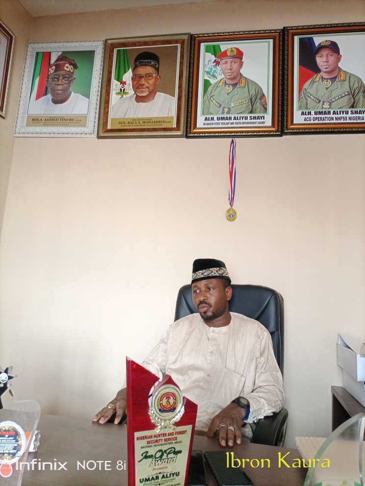 Bauchi Vigilante And Youths Empowerment Agency:Receives University’s students on solidarity Visit