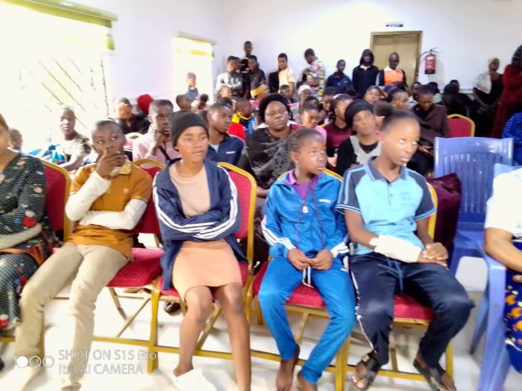 Jos school collapse survivors receives trauma healing counsel, don’t be discourage in your struggle for better future -CWON president 