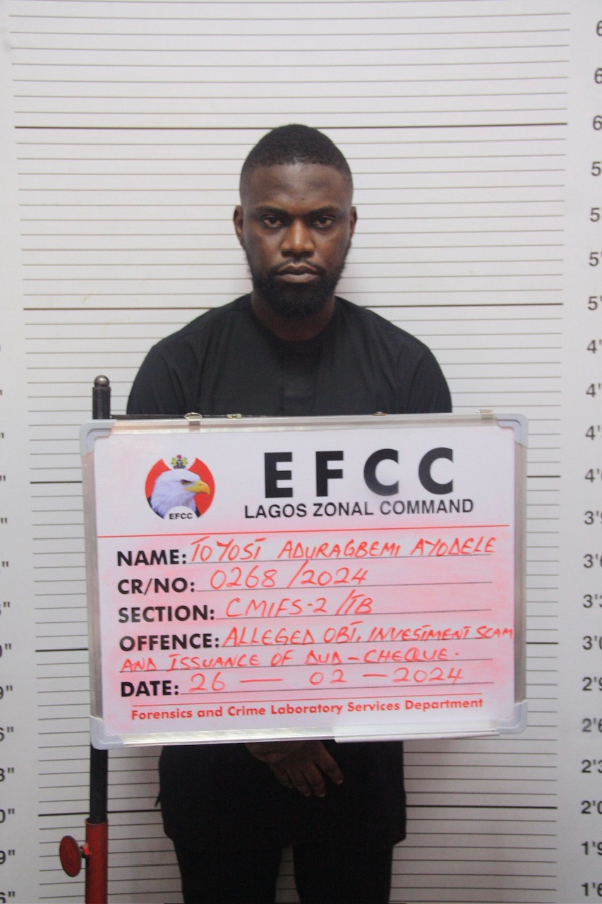 EFCC Arraigns Man for Alleged N600m, ,000.00 Investment Fraud in Lagos