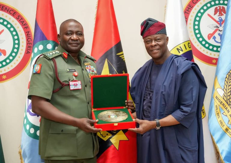 Defence Chief Receives Finance Minister, Assures Him Of Armed Forces Readiness To Defend Democracy In Nigeria