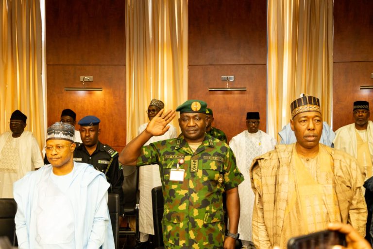 General Musa Attends Northern Governor’s Forum, Calls For The Society Approach To Tackle Insecurity Problem In The Country