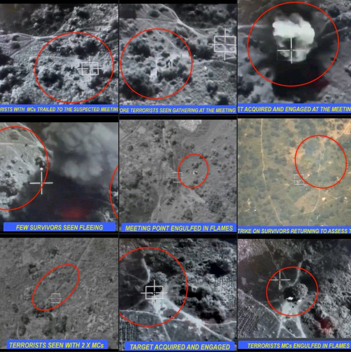 NAF Airstrikes Neutralize Scores Of Boko Haram Terrorists At Two Meeting Point
